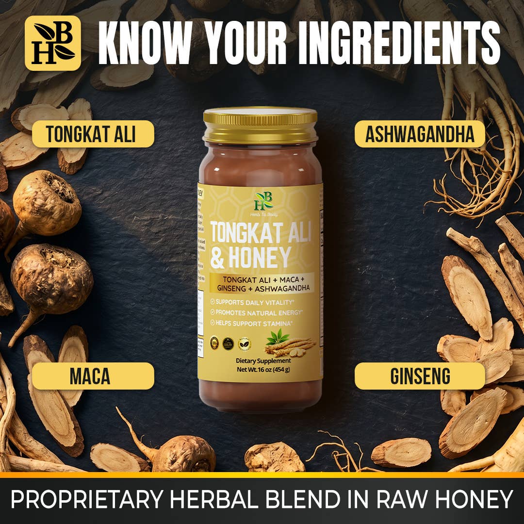Tongkat Ali Honey 16oz
