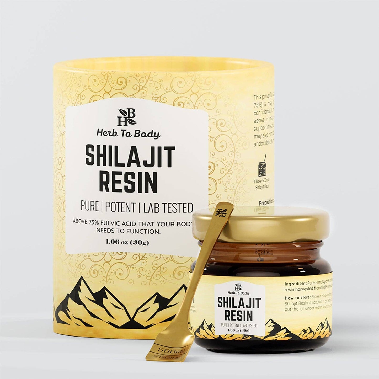 Himalayan Shilajit Resin | High-Altitude Botanical Extract