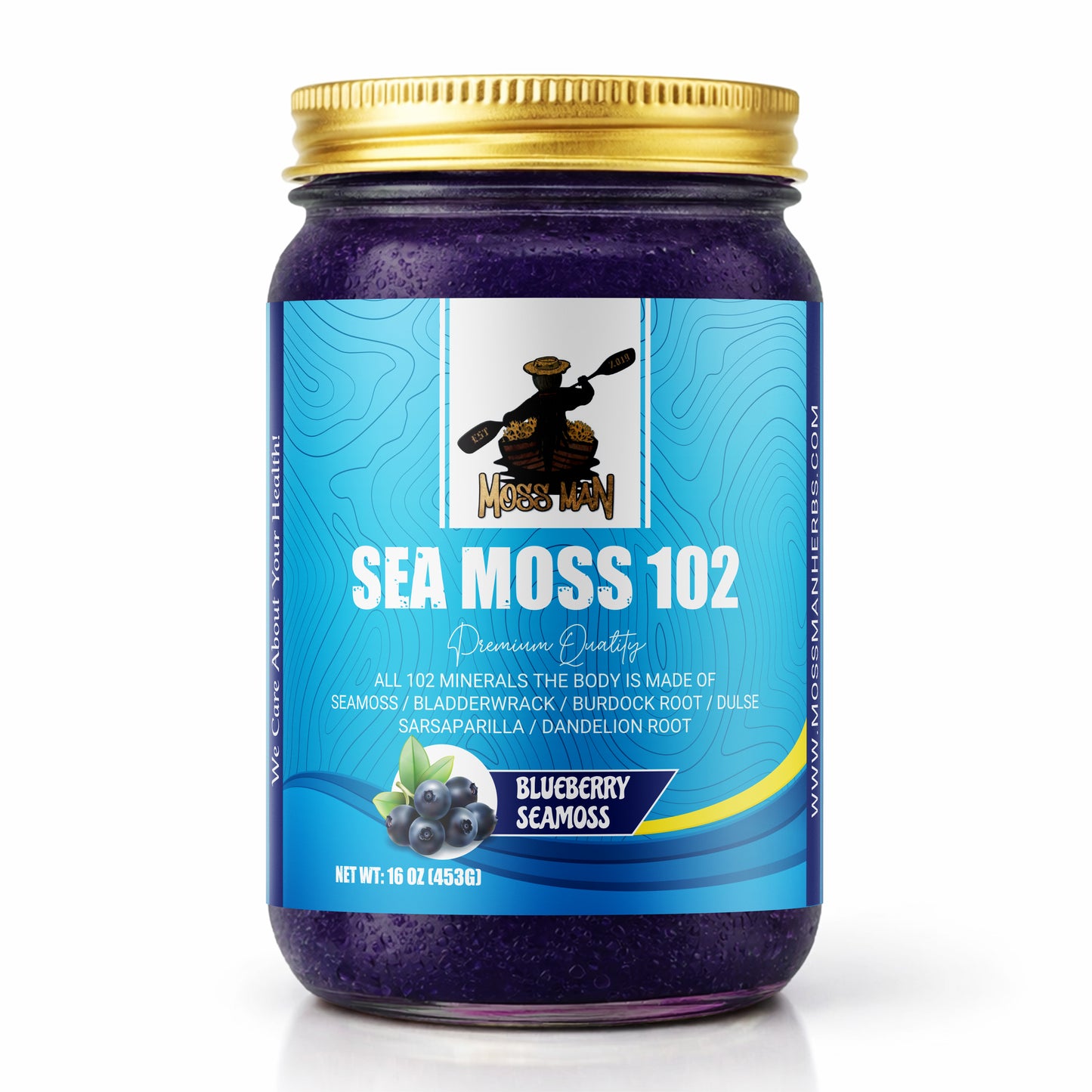 Sea Moss 102 Blueberry