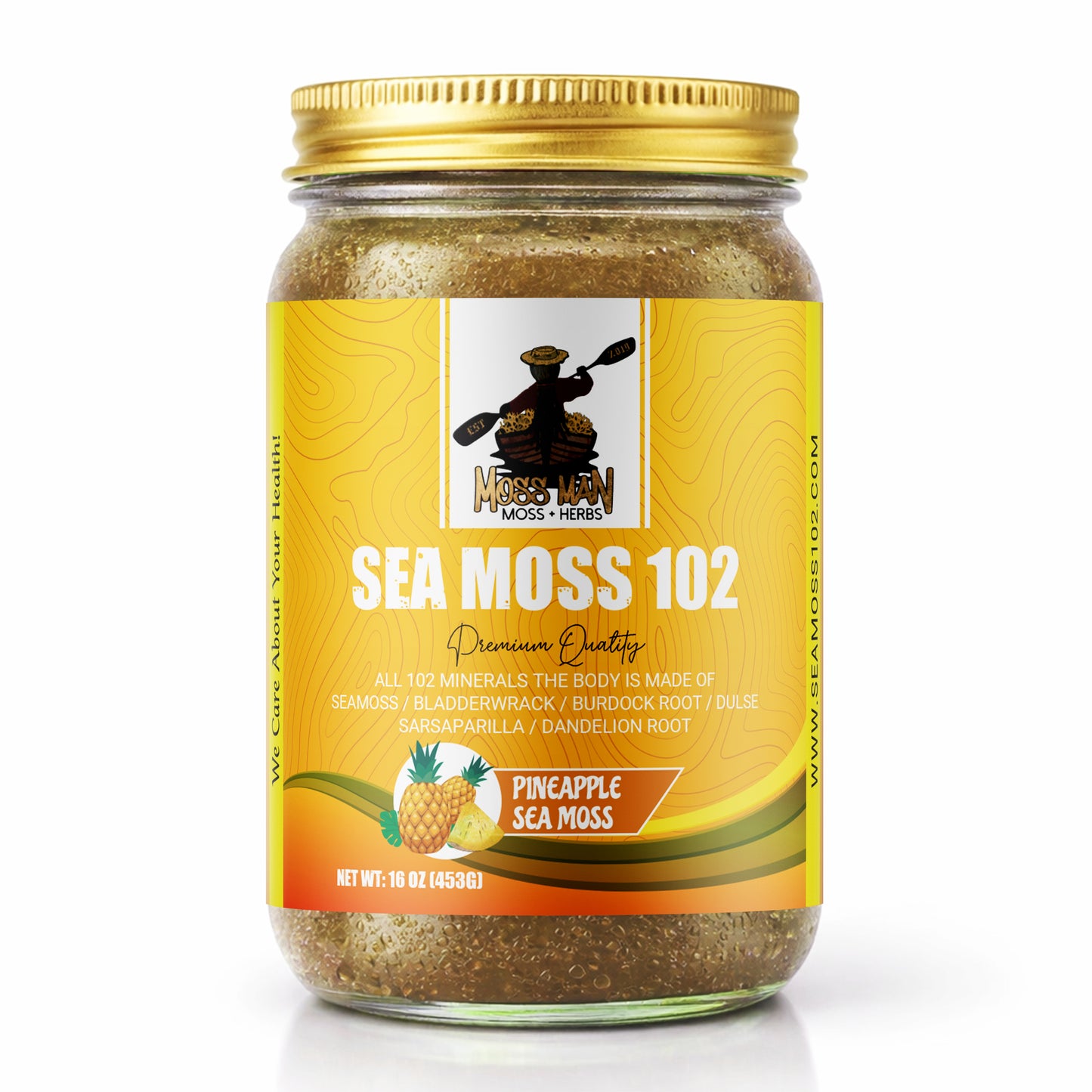Sea Moss 102 Pineapple