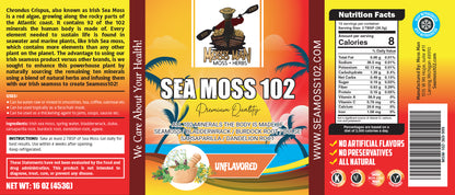 Sea Moss 102 Unflavored