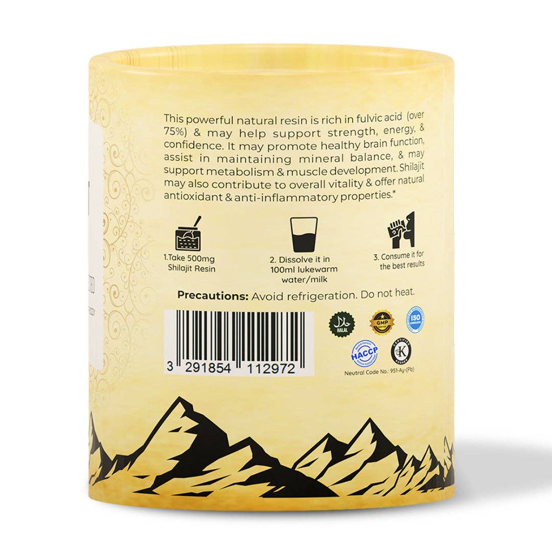 Himalayan Shilajit Resin | High-Altitude Botanical Extract