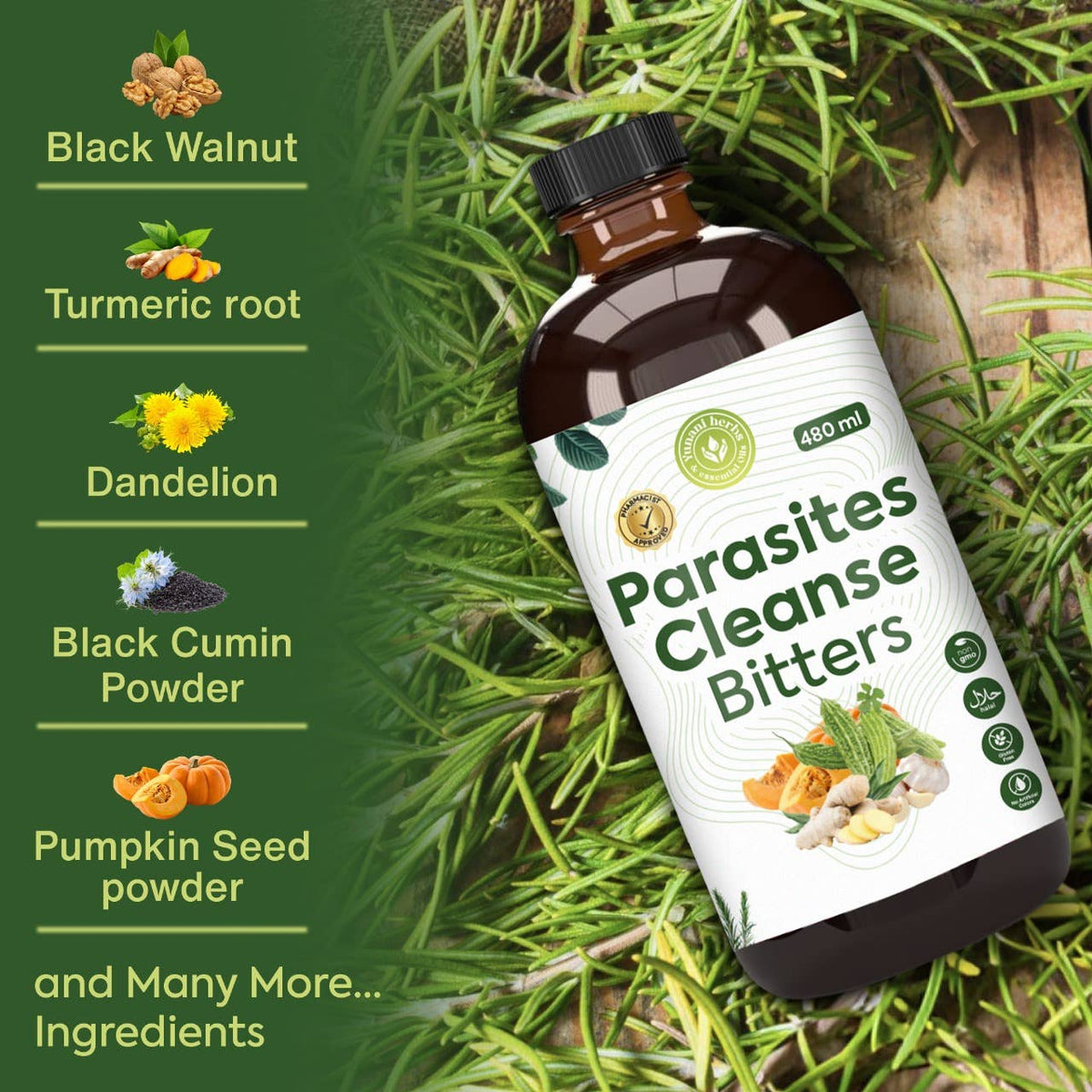 Parasite Cleanse Bitters | 480 ml