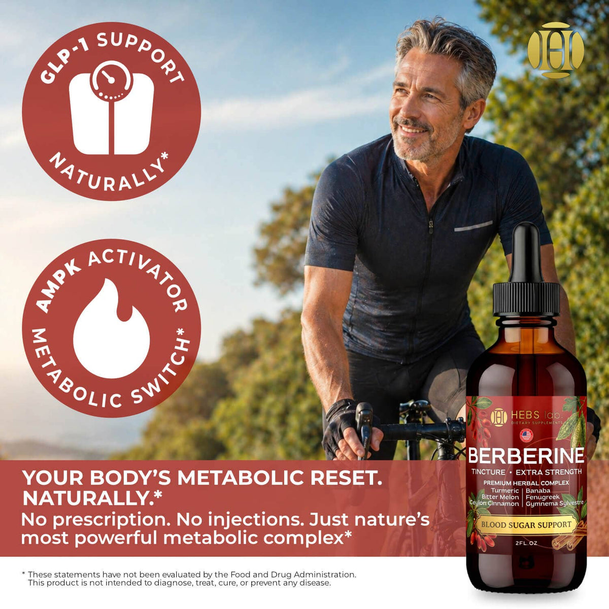  Blood Sugar Support Herbal Complex 1500mg — BERBERINE + ALA
