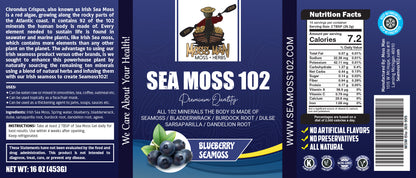 Sea Moss 102 Blueberry