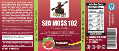 Sea Moss 102 Strawberry