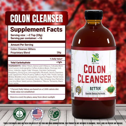 Colon Cleanser Bitters | 16 oz